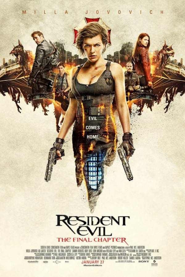 resident evil 6 2016 movie poster