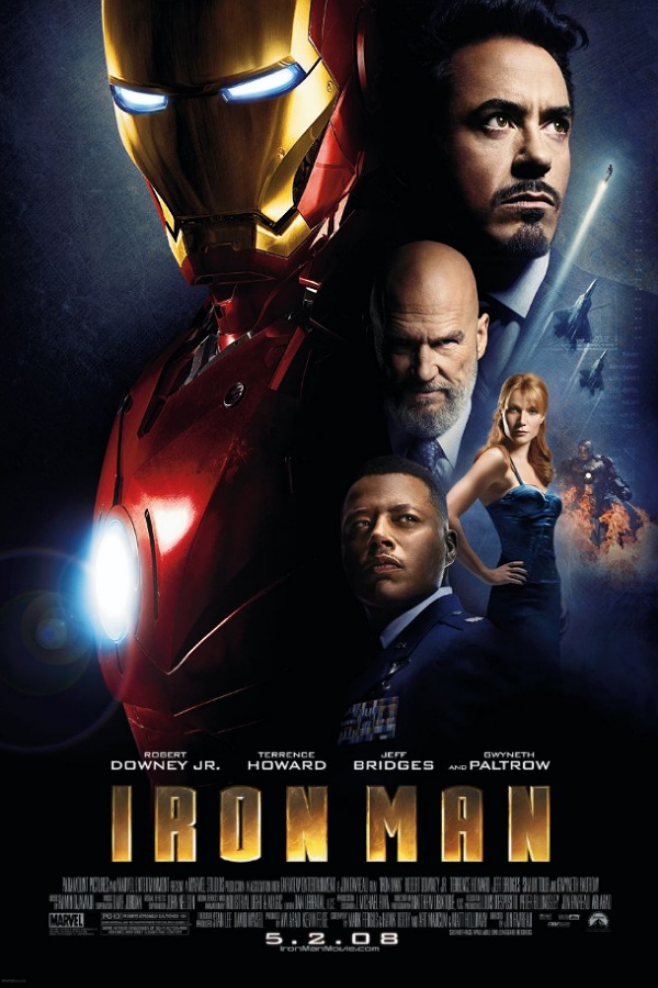 iron man 1 2008 movie poster