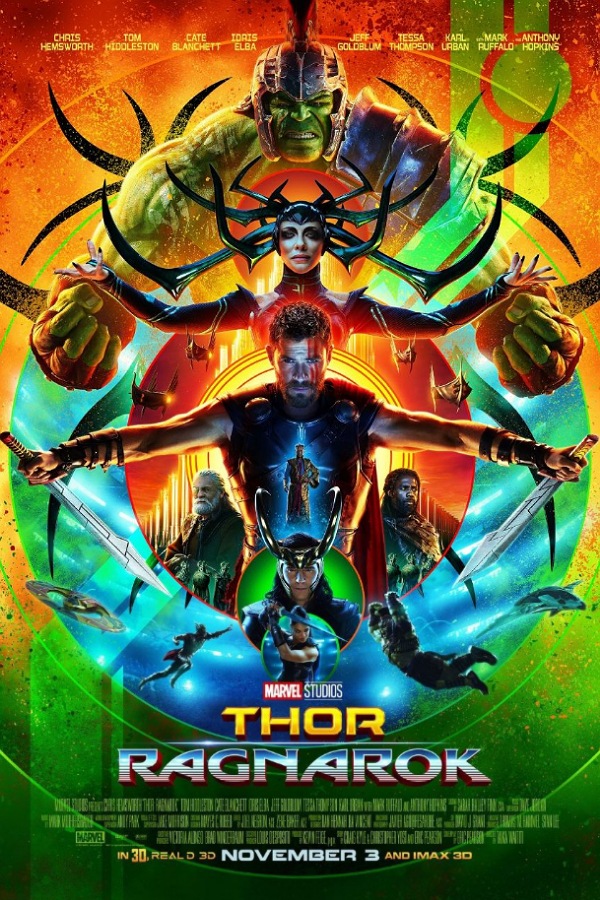 Thor 3 Ragnarok movie poster