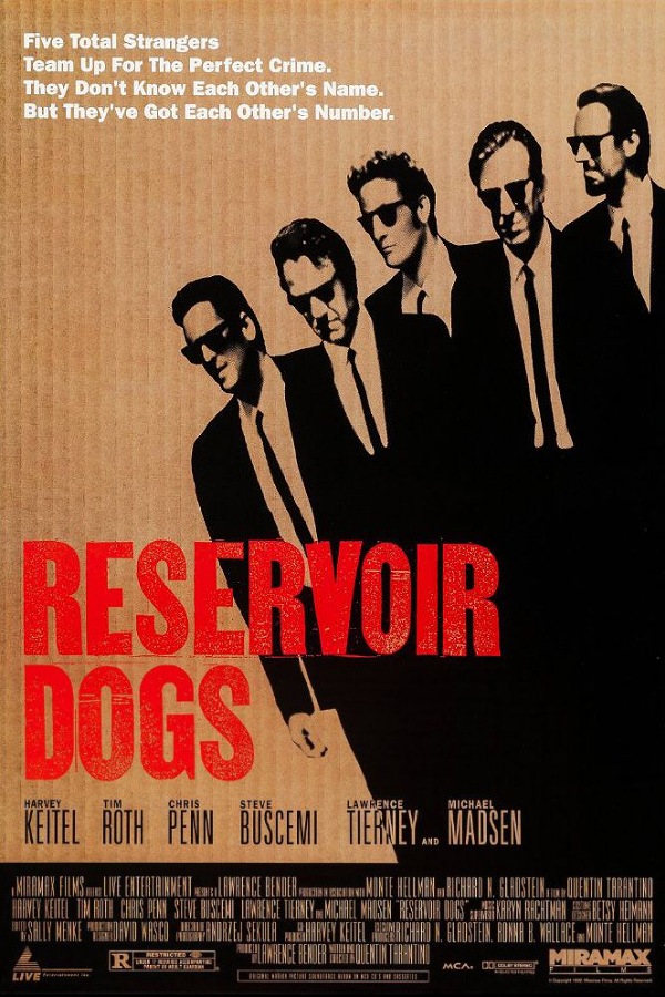 reservoir dogs 1992 movie poster