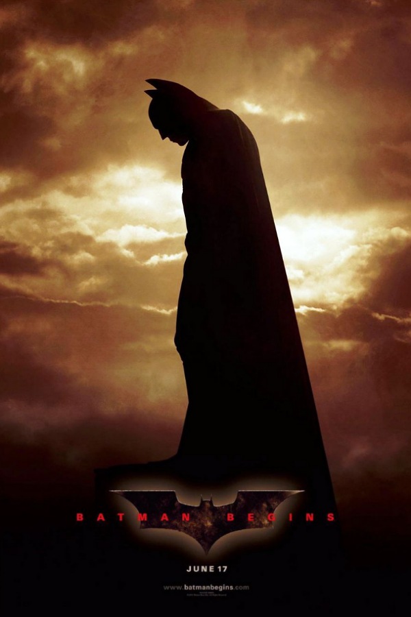 batman begins 2005 movie poster