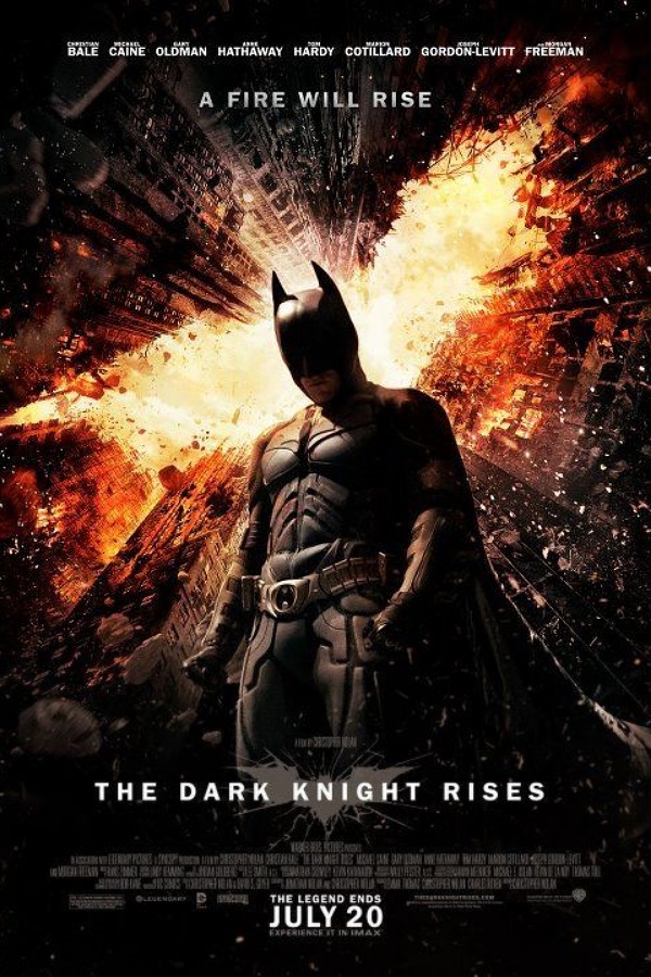 the dark knight rises 2012 movie poster