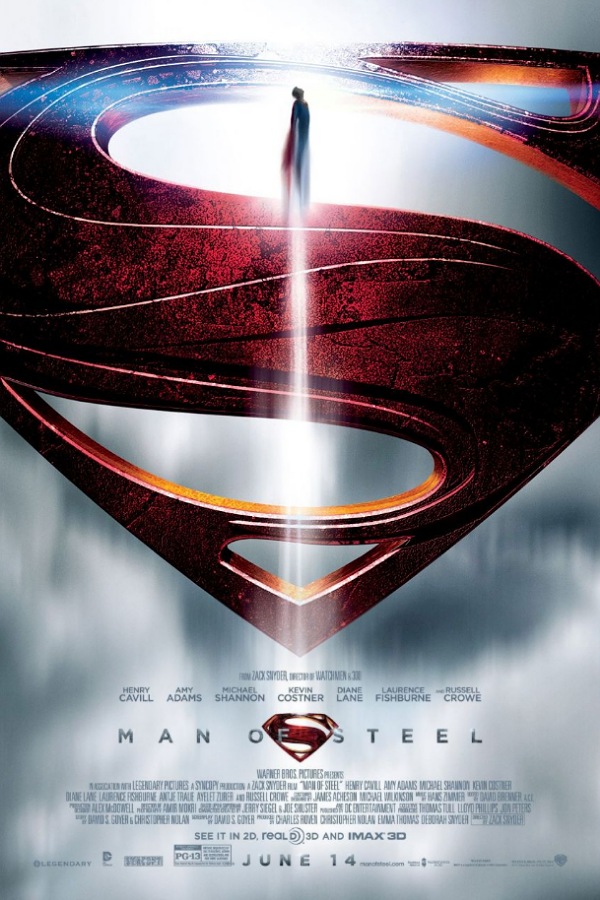 man of steel 2013 movie poster