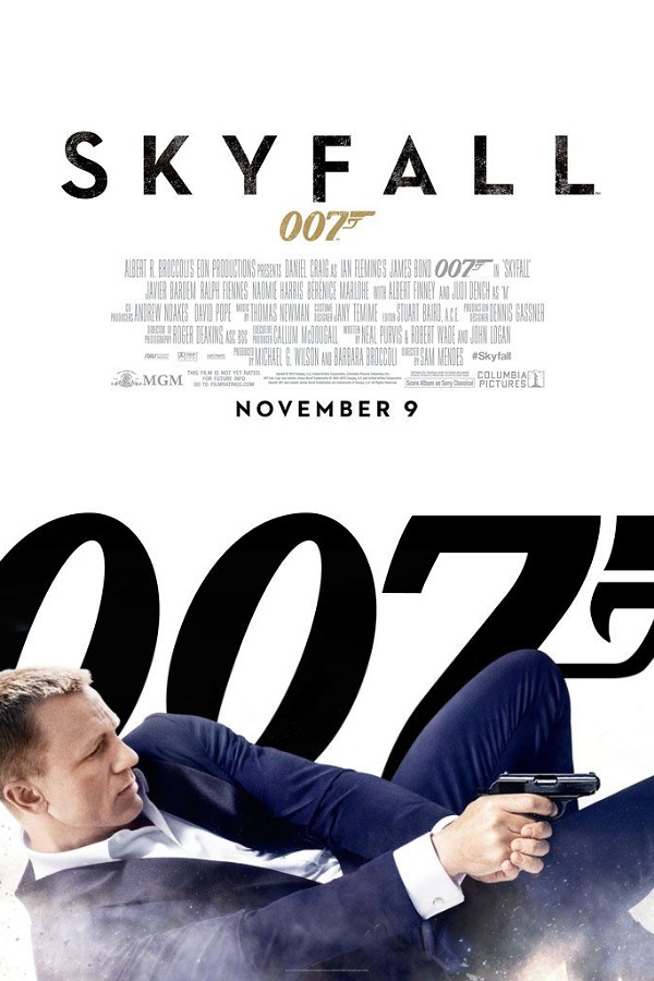 skyfall 2012 movie poster