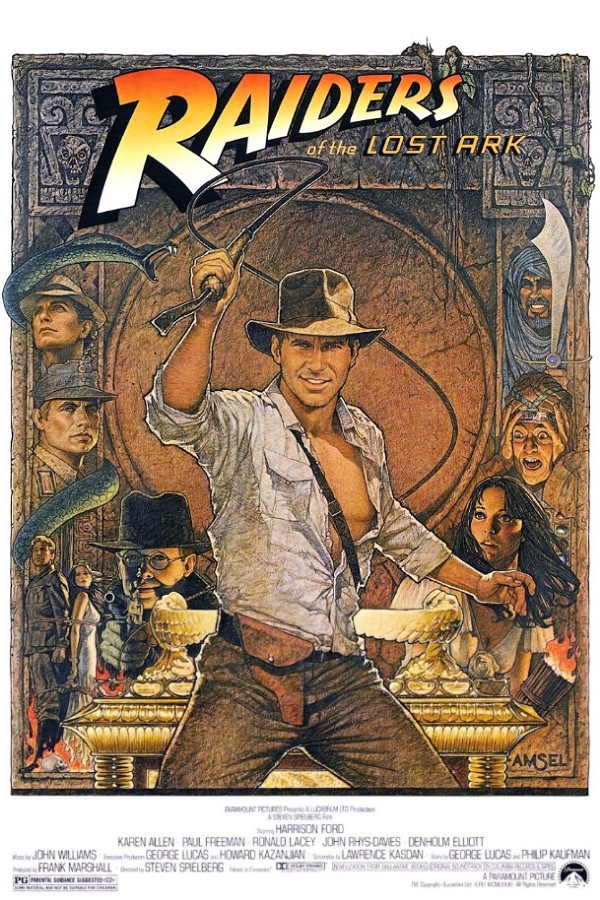 Indiana jones 1 1981 movie poster