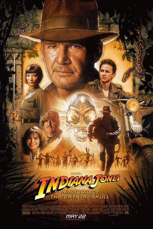 Indiana jones 4 movie poster