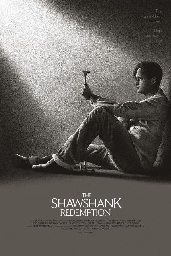 the shawshank redemption 1994 movie poster