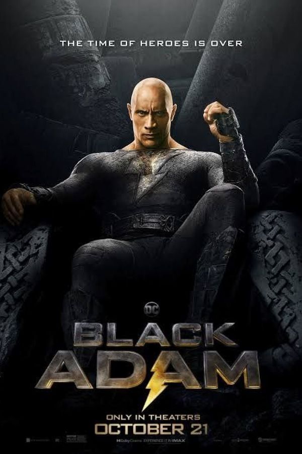 Black Adam 2022 movie poster