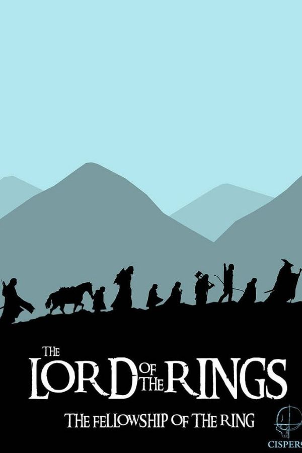 The Lord of the Rings 1: TFOTR - 2001 movie poster